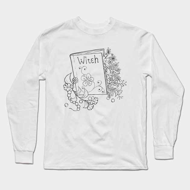 Magic Book Long Sleeve T-Shirt by Mihi